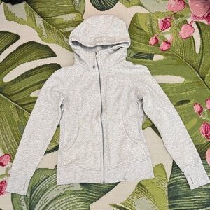 Lululemon Scuba Full Zip Hoodie Heathered Core Ultra Light Grey